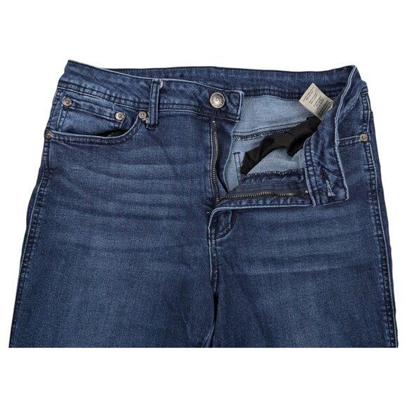 Seven7 High Rise Ankle Skinny Jeans Womens 10 Blue Pants Stretch *READ - Picture 5 of 15